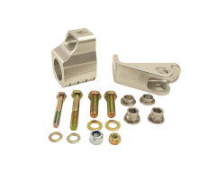 Jeep JL/JT Billet Aluminum Double Shear Cylinder Assist® Axle Mount Kit with 1-3/4" Tie Rod