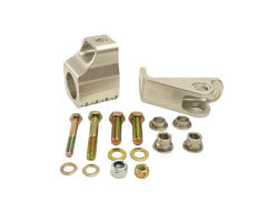 Jeep JL/JT Billet Aluminum Double Shear Cylinder Assist® Axle Mount Kit with 1-5/8" Tie Rod