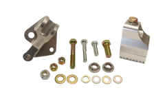 Ultimate Dana 60 Billet Aluminum Double Shear Cylinder Assist® Axle Mount Kit with 2.0" Tie Rod