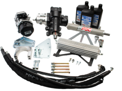 PSC Cylinder Assist™ EHPS Steering System, 2020-2024 Jeep Gladiator Diesel with 6.75" Axle Stroke and OEM Tie Rod