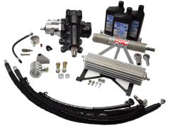 PSC Cylinder Assist™ EHPS Steering System, 2020-2024 Jeep Gladiator Diesel with 6.75" Axle Stroke and 1-3/4" Tie Rod