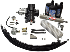 PSC Cylinder Assist™ EHPS Steering Kit for 18-2023 Jeep JL  w/ Front Axle 6.75" Turns Lock-to-Lock and 1-3/8" Tie Rod Clamp